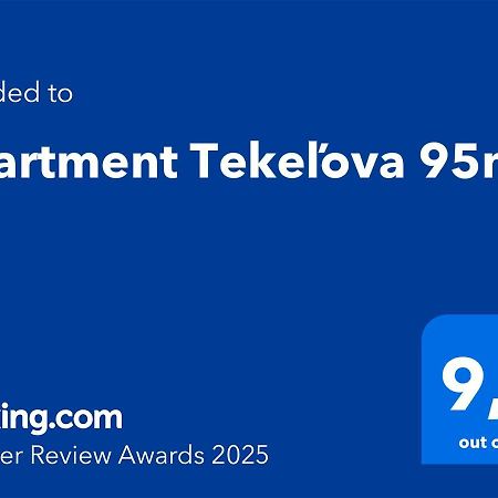Apartment Tekelova 95M2 Preszów Zewnętrze zdjęcie
