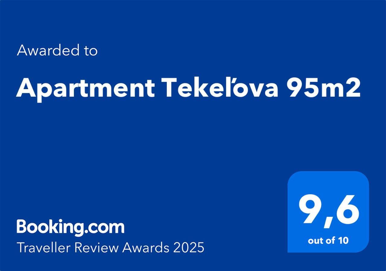 Apartment Tekelova 95M2 Preszów Zewnętrze zdjęcie